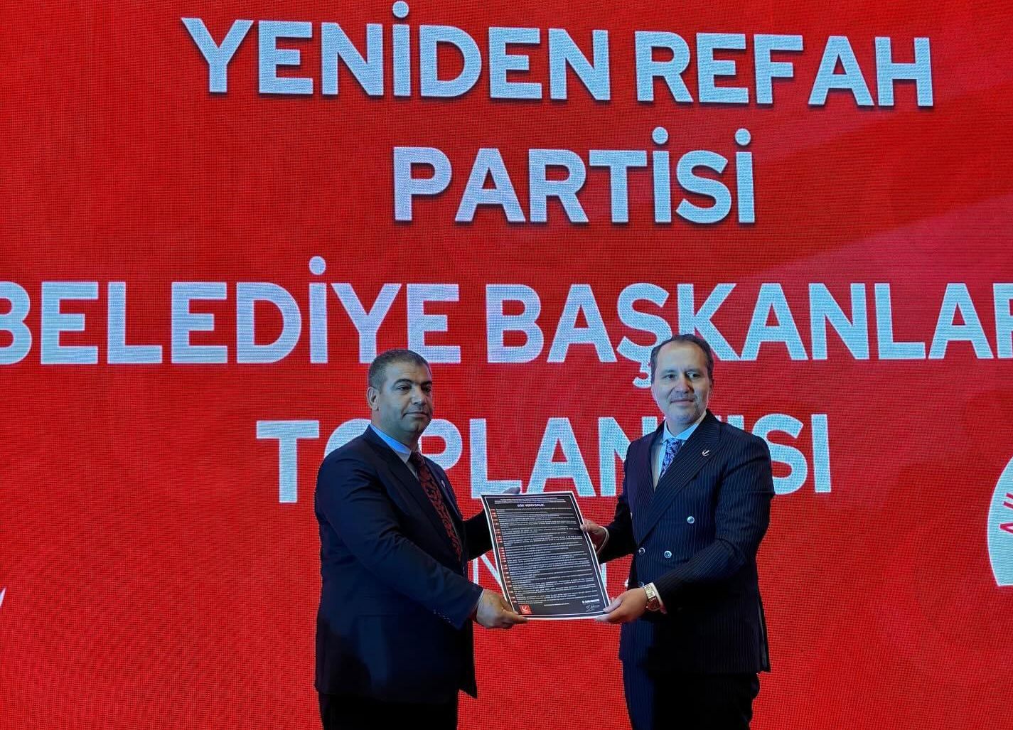 Yeniden Refah Partisi Genel Baskanimiz Sayin Fatih Erbakan’in katilimlari ile Ankara’da gerçeklestirilen “Belediye Baskanlari Toplantisi”na katildik.